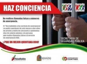 denuncia llamadas falsas