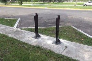 Basureros Desprendidos y Robados