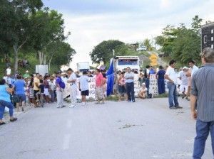 Bloqueo Carretero 1