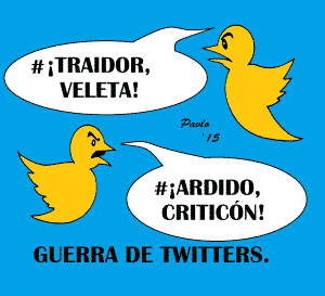 Guerra de twiters