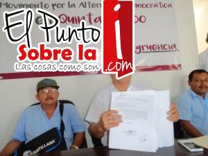 Renuncia de Federico Hernández Amador