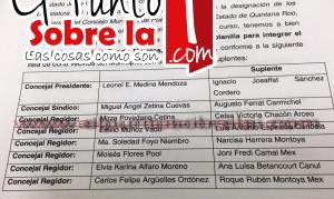 lista consejo