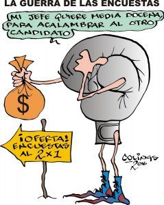 LA GUERRA DE LAS ENCUESTAS