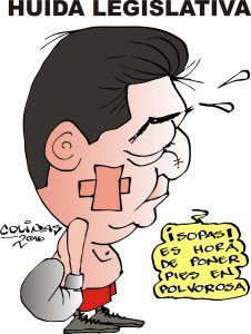 HUIDA LEGISLATIVA